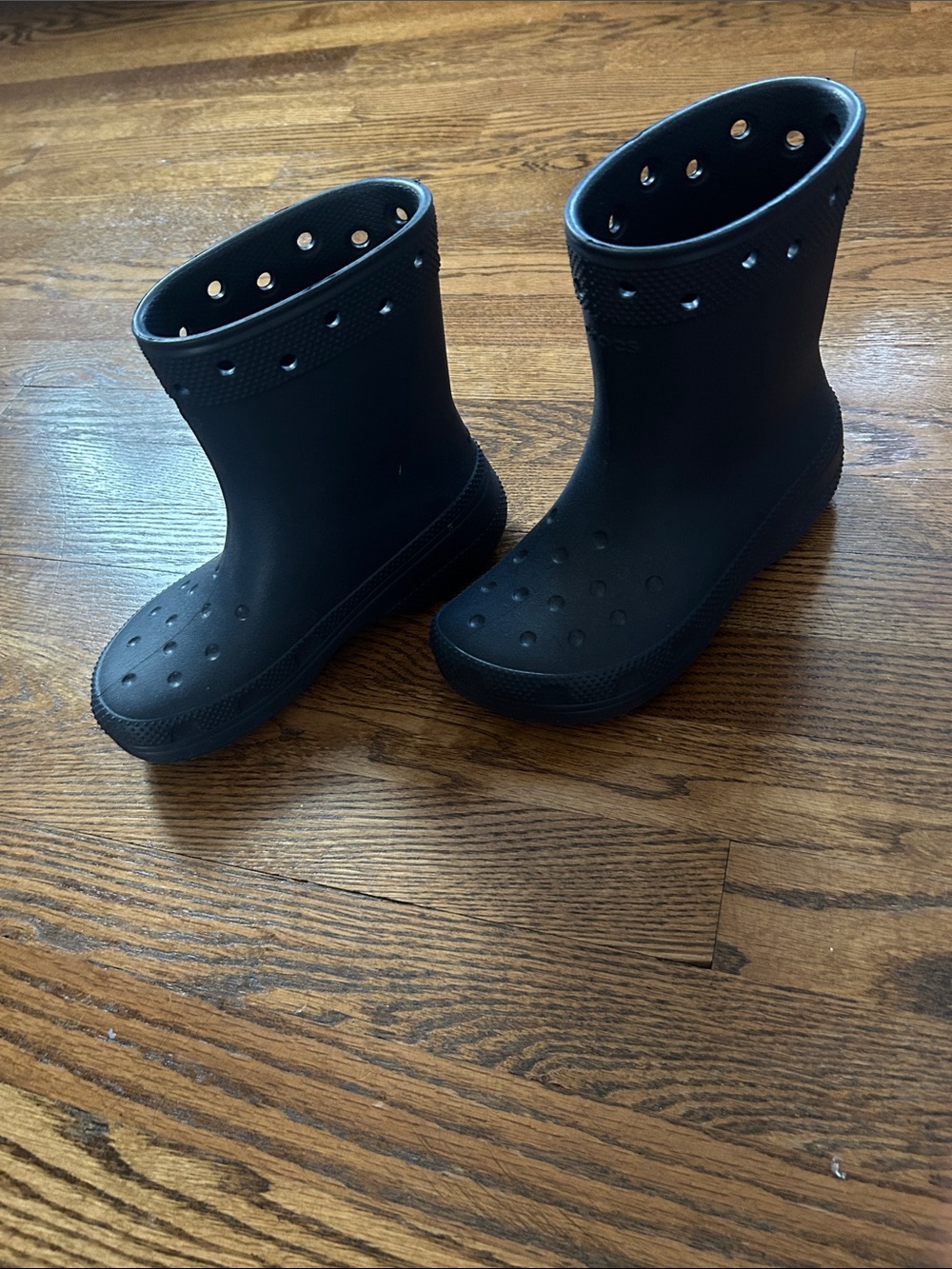 CROCS Kids Black Waterproof Rain & Snow Boots